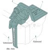 HILDEBRAND Pendelzapfen H114/ 4 5 links  - 011.100.301 - 011100301