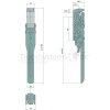 HESTERBERG Pendelverschluss 664 N, roh, gerade - 602012400