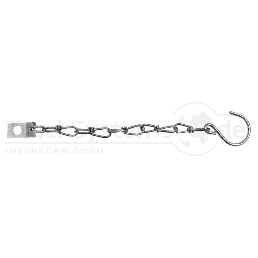 Sicherheitskette mit Platte 310mm  - 22010130 - 4250808729122