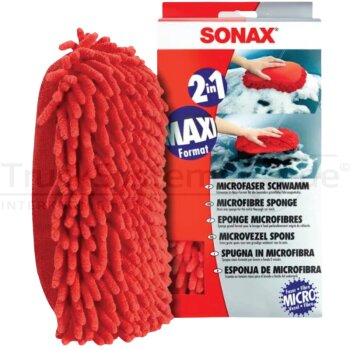 SONAX Microfaser Schwamm 1Stück SB-Packung  - 04281000