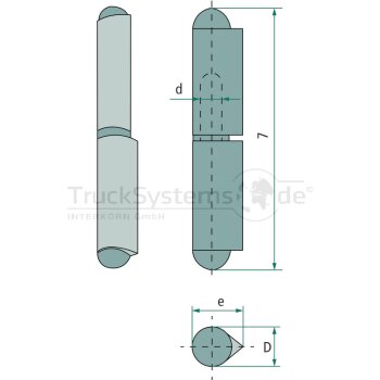 Bandrolle ED8377/ 150mm  - 2401.609.00.0 - 4059139265619...