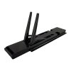 KINNEGRIP K20 Mittelrunge, Stahl, schwarz KTL, 500 mm, mit Aufnahme - 205231