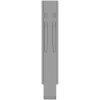 KINNEGRIP K20 Mittelrunge, Stahl, schwarz KTL, 800 mm, TIR, ohne Aufnahme - 208241