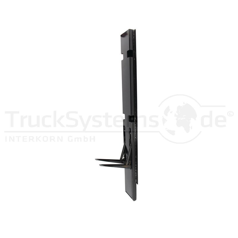 KINNEGRIP K20 Mittelrunge, Stahl, schwarz KTL, 1000 mm, ohne Aufnahme - 210201