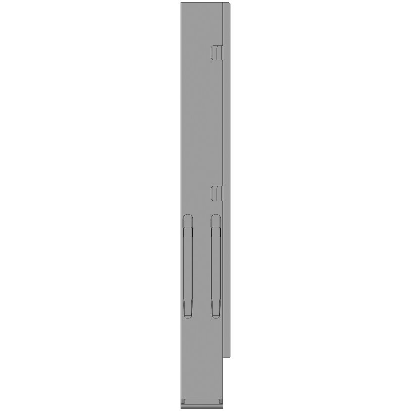 KINNEGRIP K20 Eckrunge hinten, rechts, Stahl KTL, 1000 mm,oderVerschluss,EV - 210801