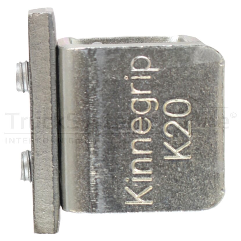 KINNEGRIP Gegenhalter Stahl verzinkt K 20 0 - 8mm  - 012 161-05 - 01216105