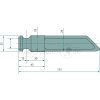 HILDEBRAND Pendelzapfen H 518 gerade  - 012.500.700 - 012500700