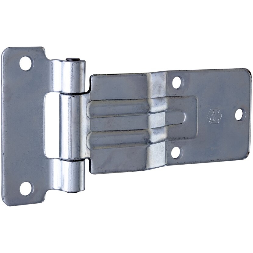 PASTORE & LOMBARDI Möbelwagenscharnier, verzinkt, L 172 mm, B 62/96 mm, H 11 mm - 070922016A
