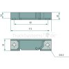 PASTORE & LOMBARDI Schliesskasten Niro links 20mm  - 71922757