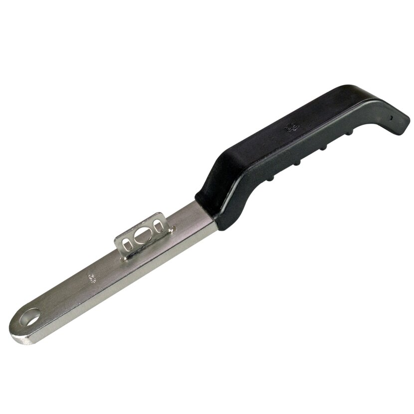 PASTORE & LOMBARDI Handhebel flach, rostfrei, 334 mm lang, für Durchmesser 22/27 mm - 071922018A