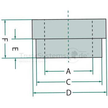 Federschuhbuchse ohne Nut  - 50.2010 - 4044407000573 -...