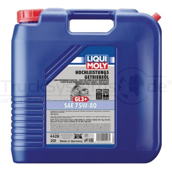 LIQUI MOLY Getriebeöl (GL3+) SAE 75 W-80 20l 4428