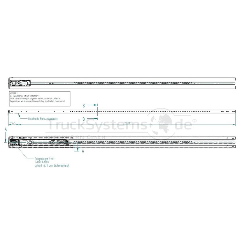 HESTERBERG Curtainsider Runge 900 Variomaster - 6.800.175.00 - 680017500