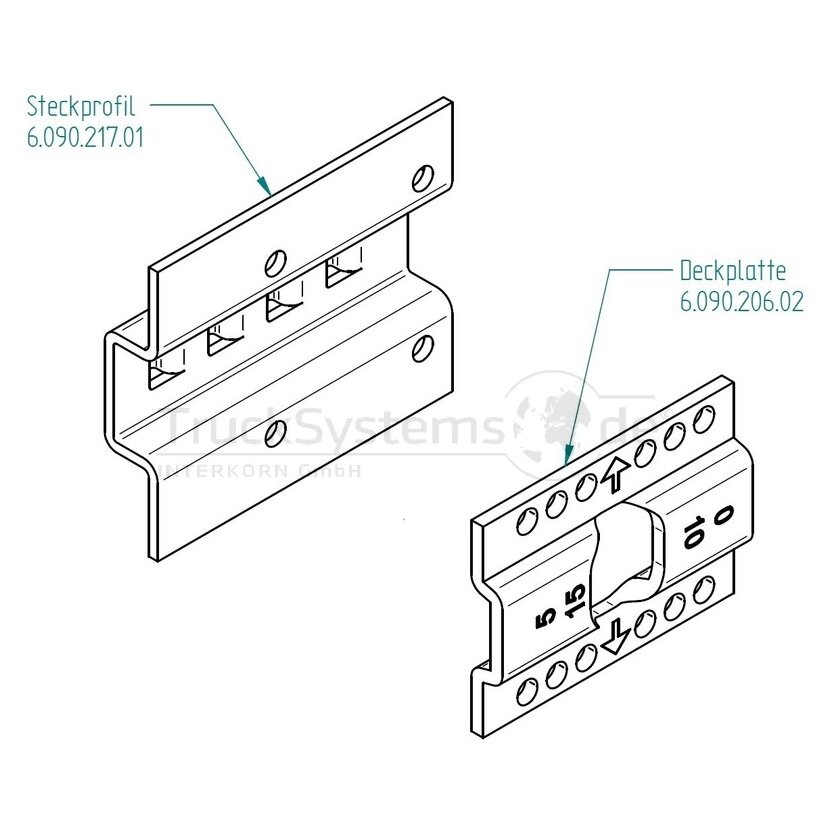 HESTERBERG eAbsteckung 910.2 für VarioMaster CS-Mittelrunge ( Teleskop ) - 609015800