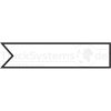 PASTORE & LOMBARDI PVC Abdeckstreifen für Hart-Weich Profil, schwarz - 072021451