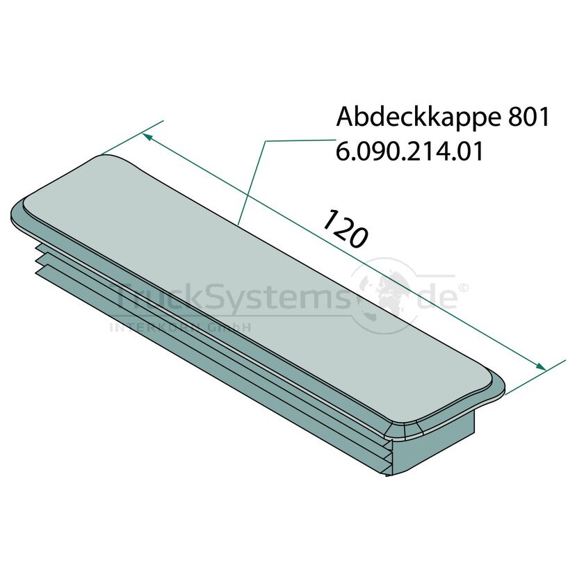 HESTERBERG Kunststoff-Abdeckkappe, für Mittel und Hinterrunge Solidmaster - 609021401