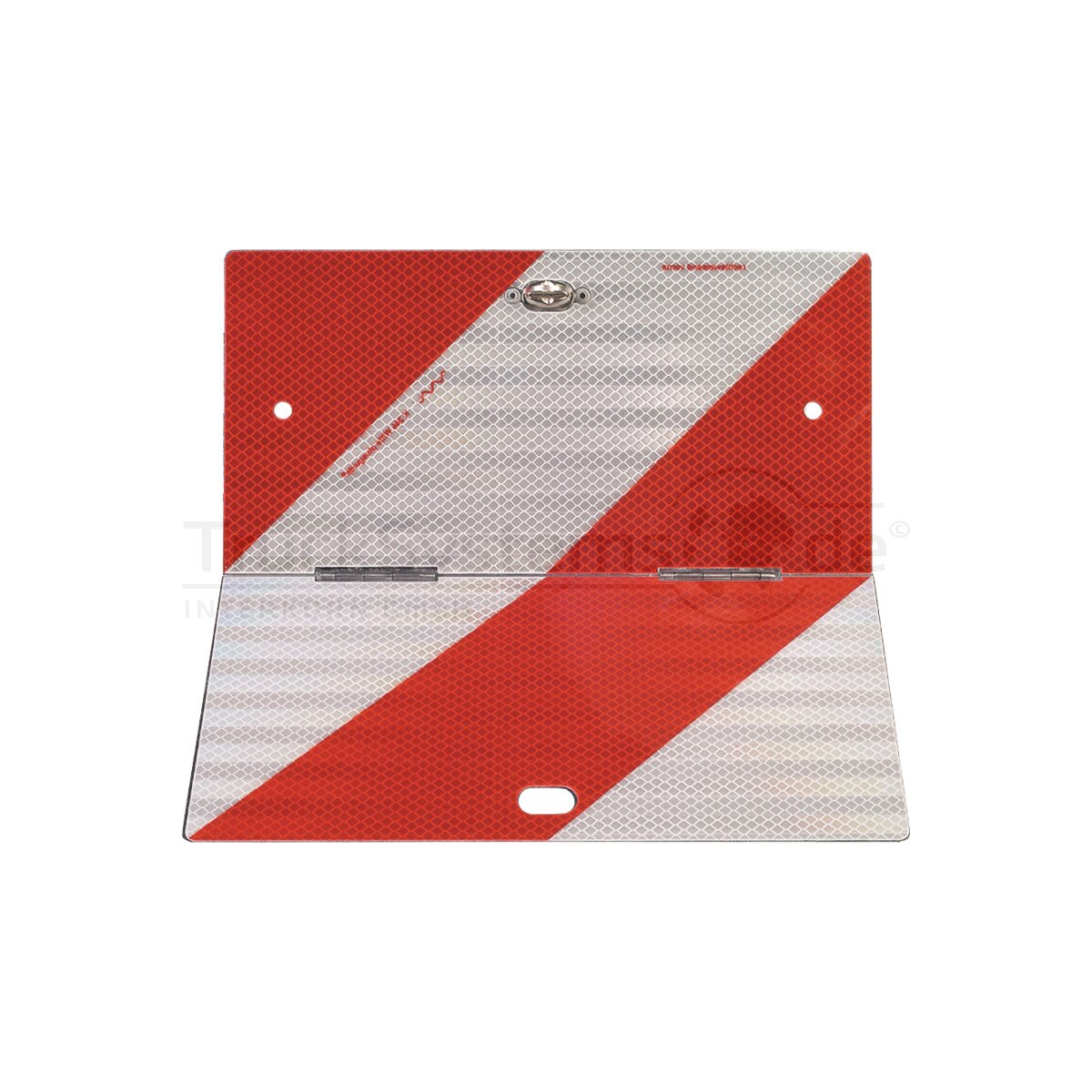 Parkwarntafel Stahl 285x285 Links klappbar - 1600140