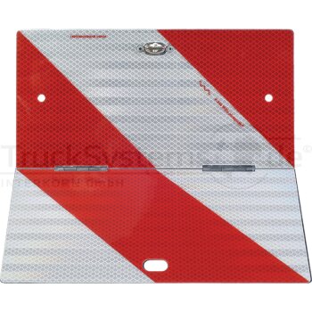 Parkwarntafel Stahl 285x285 re klappbar - 1600150