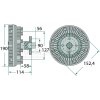 BorgWarner  Viscokupplung MAN - 18165-5 - 181655
