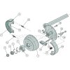 KNOTT Achskappe 64 0mm  - 47151