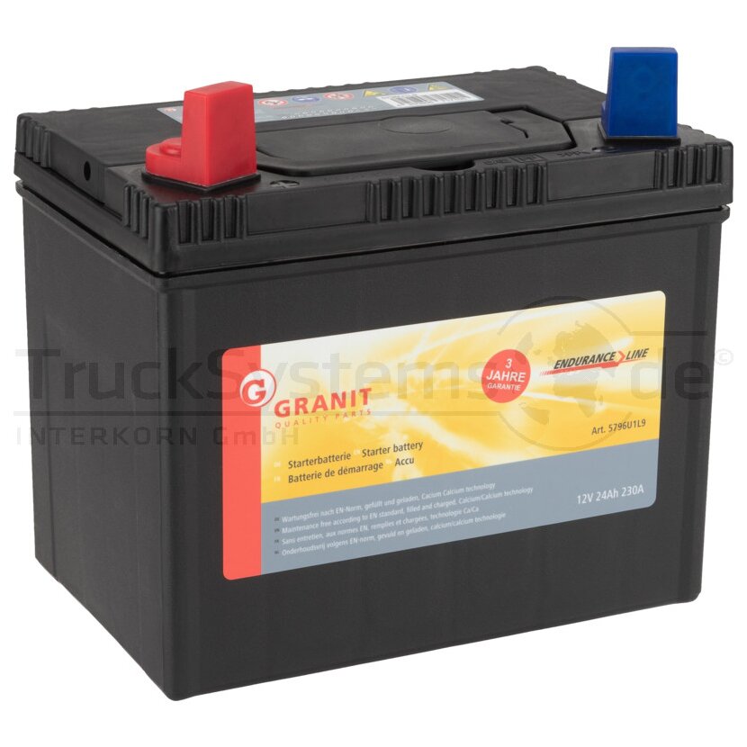 ENDURANCE LINE Batterie 12V 24 Ah Ca/Ca +Links Enduranc - 5796U1L9