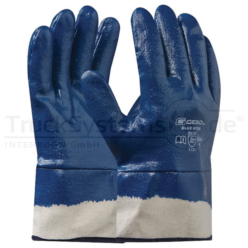 GEBOL Handschuh ´´Blue Nitril´´ Gr.10 - 517042810