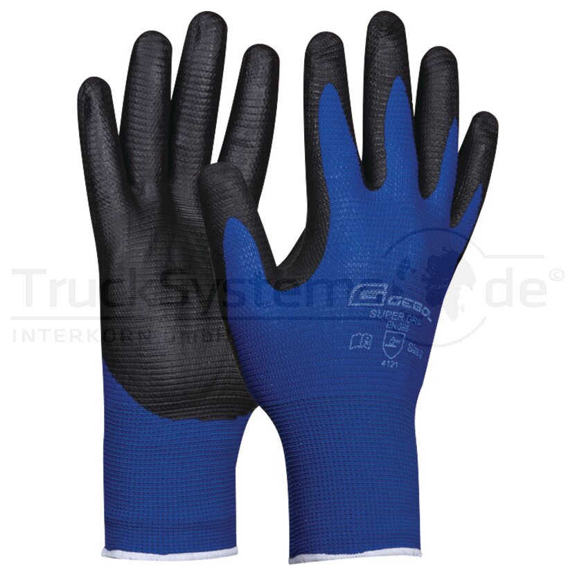 GEBOL Handschuh Super Grip Gr. 10  - 709286 - 517042710