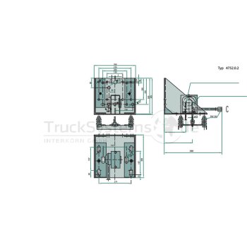 HAACON Ersatzradhalter 213163 Typ 4732