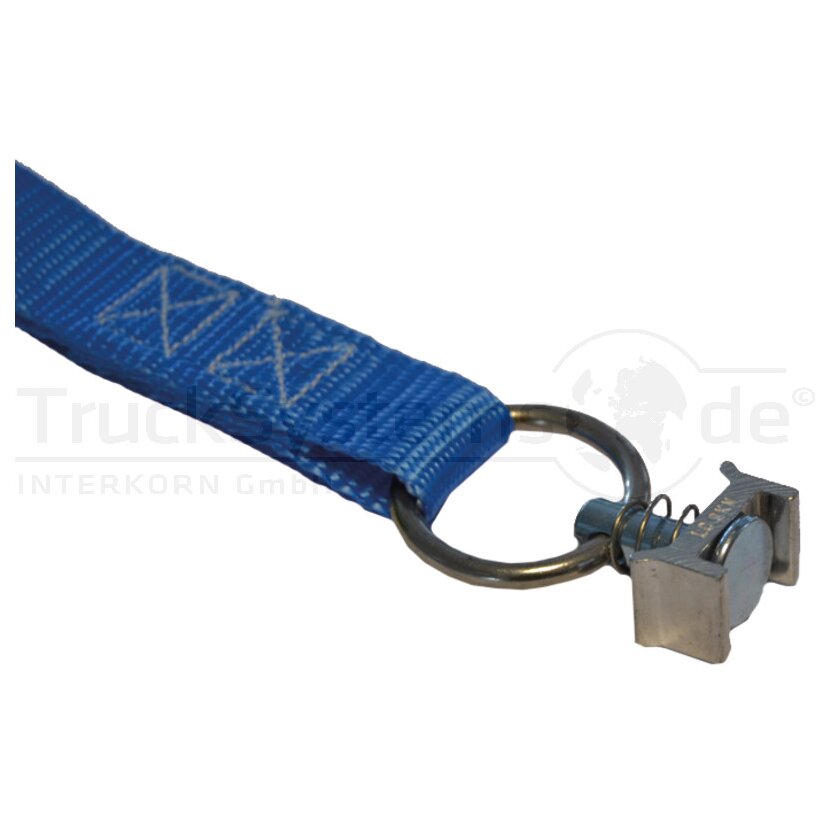 Zurrgurt 2-tlg 6m x 25mm Airline  - 909WH/5018/6/0,2 Blau -  - 909WH501860,2Blau