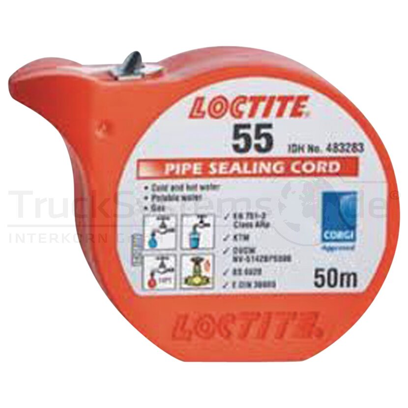LOCTITE  55 - Gewindedichtfaden 50 m  - 492004