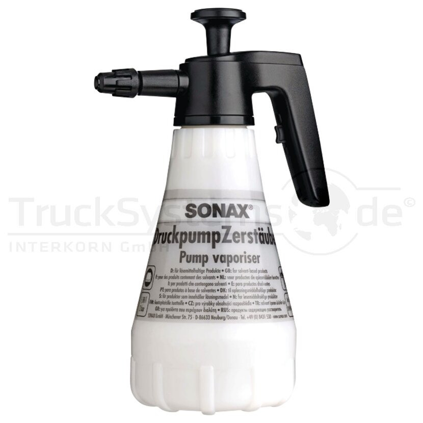 SONAX Druckpumpzerstäuber Lösemittelbeständig  - 04969000