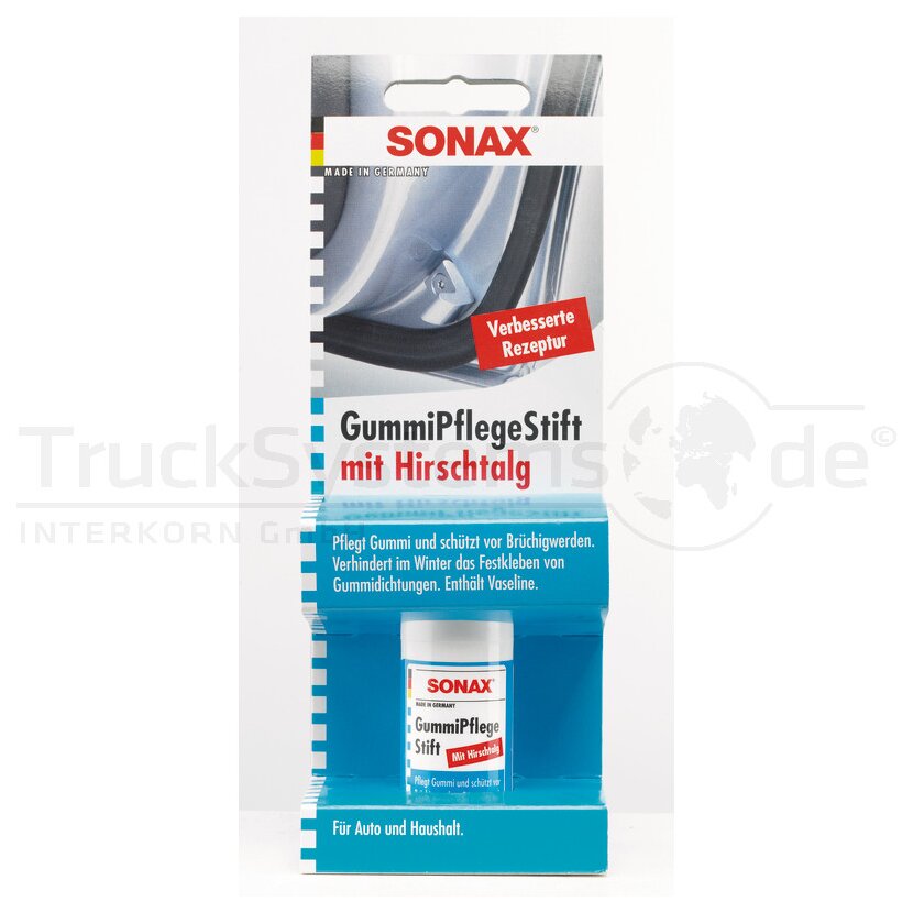 SONAX GummiPflegeStift 18ML PS-Hülse  - 04990000