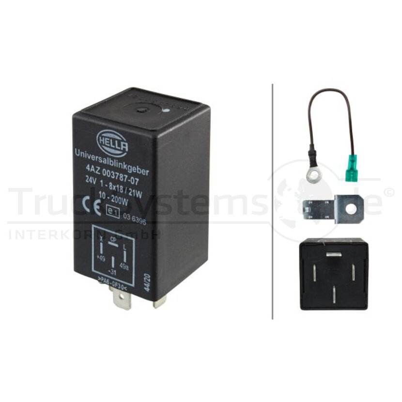HELLA Blinkgeber 24 Volt - 4AZ 003 787-071 - 4AZ003787071