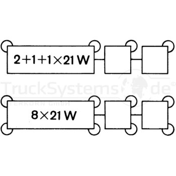 HELLA Blinkgeber 12V 2+1+1 x 21W - 4DN 008 768-101 -...