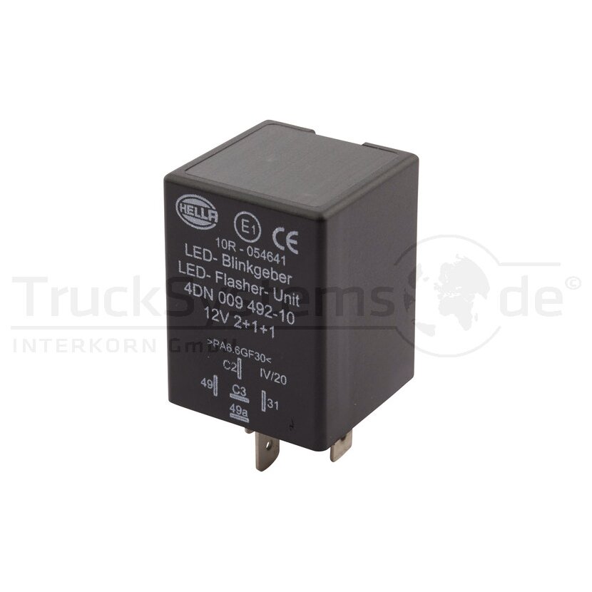 HELLA Blinkgeber - 4DN 009 492-101 - 4DN009492101