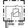 HELLA Relais Arbeitsstrom Nennspannung 12V - 4RA 003 530-042 - 4RA003530042