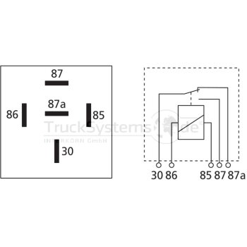HELLA Wechsler - Relais 5 - polig 12 V - 4RD 933 332-041...