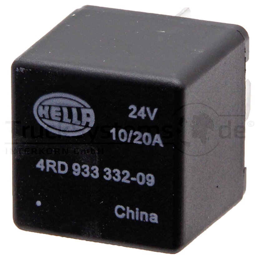 HELLA Wechsler - Relais 5 - polig 24 Volt - 4RD 933 332-091 - 4RD933332091
