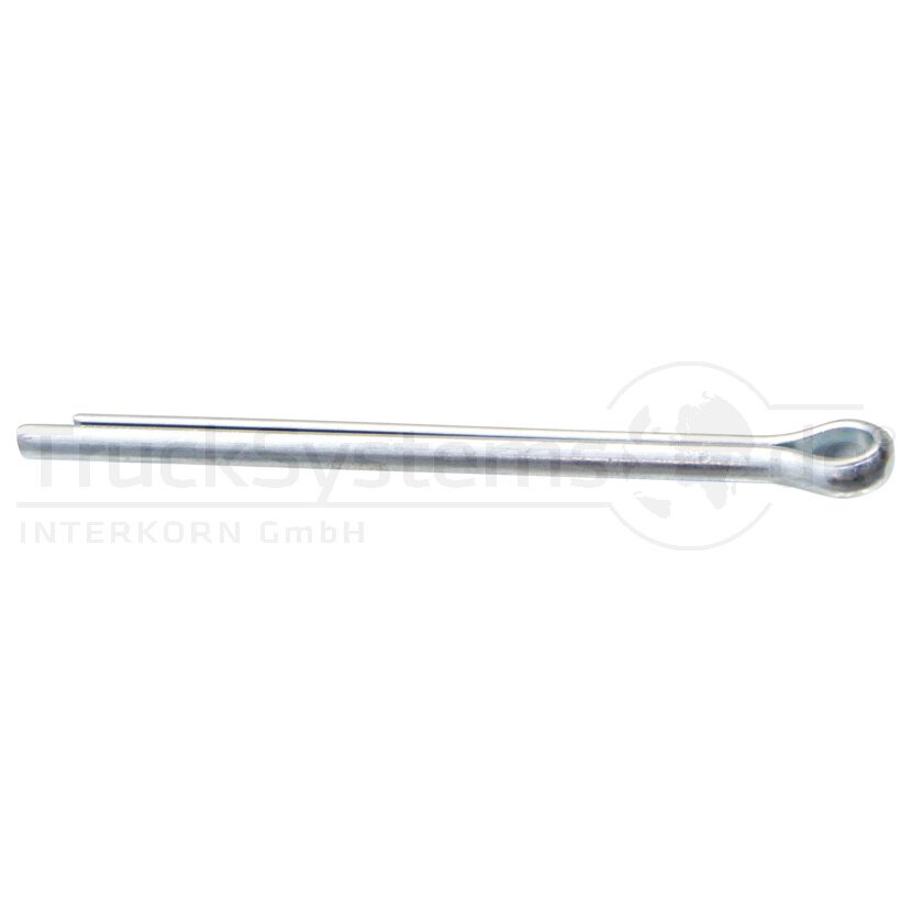 Splint DIN 94 4 0X063 verzinkt VE:1ST  - 000940100040063 - 4043952028261