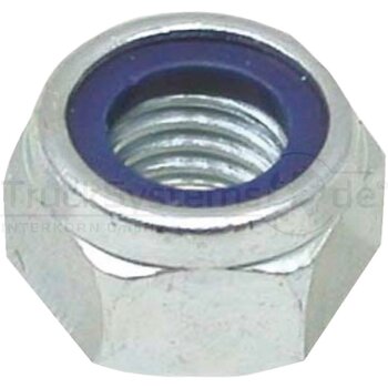 Stoppmutter verzinkt DIN985 M10x1 25 VE:1ST  -...