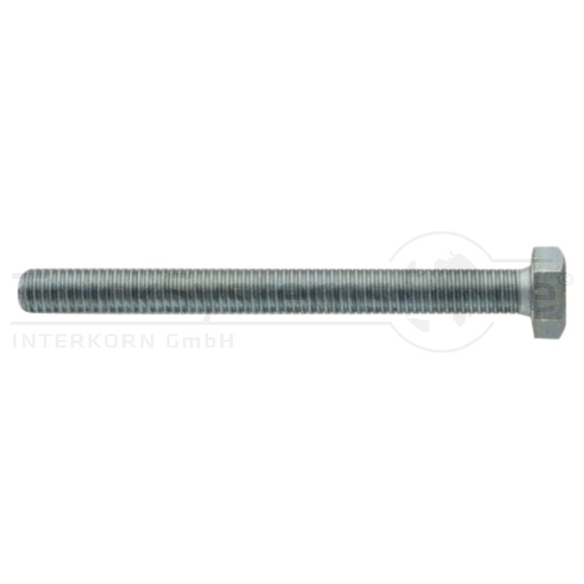 6kt.-Schraube DIN933 verzinkt 08x080 VE:1  - 009338100080080 - 4043952265758