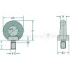 Ringschraube DIN580 verzinkt M12 VE1  - 005803100120000 - 4043952109373