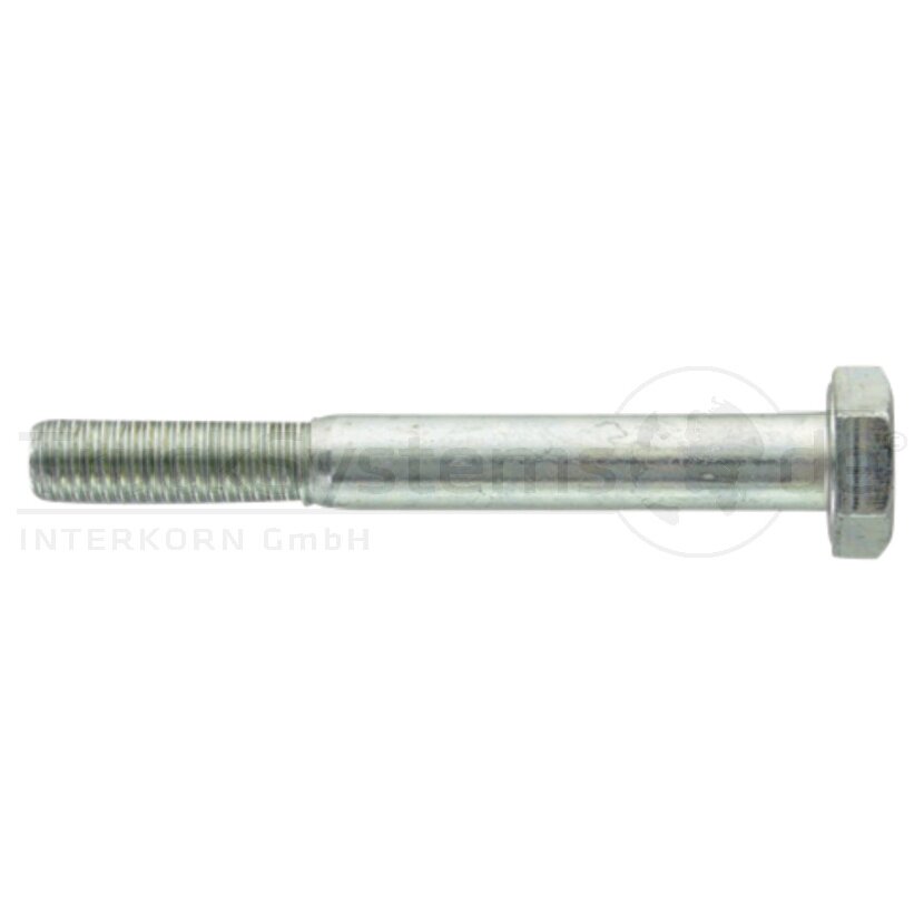 6kt.-Schraube DIN931 verzinkt 10x080 VE:1  - 009318100100080 - 4043952231500