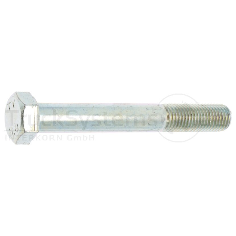 6kt.-Schraube DIN931 verzinkt 16x120 VE:1  - 009318100160120 - 4043952232460