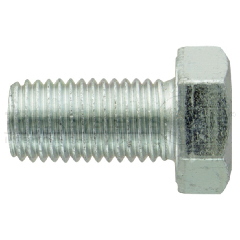 6kt.-Schraube DIN933 verzinkt 16x030 VE:1  - 009338100160030 - 4043952266809