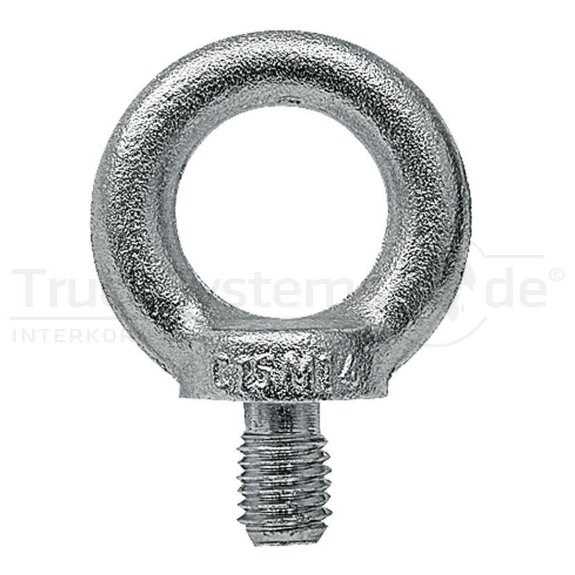 Ringschraube DIN580 verzinkt M10 VE1  - 005803100100000 - 4043952109366