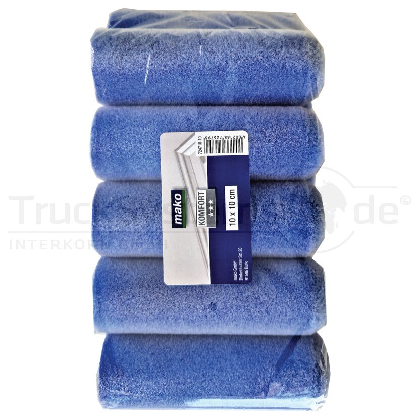 MAKO Lackierrolle Superflock 6mm/ 11cm  - 7247 10-10 - 4002168726798 - 72471010