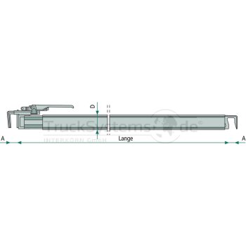 allsafe Spannbrett PAT 1000-1 18-35mm Bordwand -...