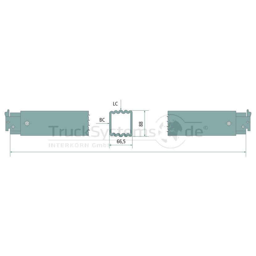 allsafe Ladebalken KAT Combi 2440-2510mm - 511304-0001 - 5113040001
