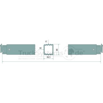 allsafe Ladebalken KAT Combi 2440-2510mm - 511304-0001 -...